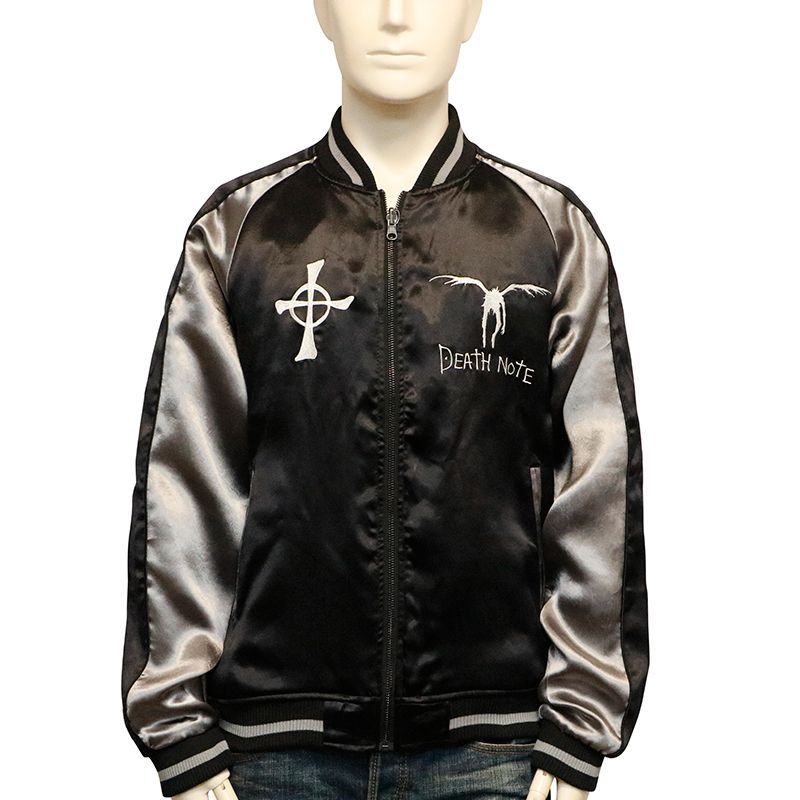 P.N.UNDERGROUND × DEATH NOTE ミサ 刺繍 リバーシブル スカジャン