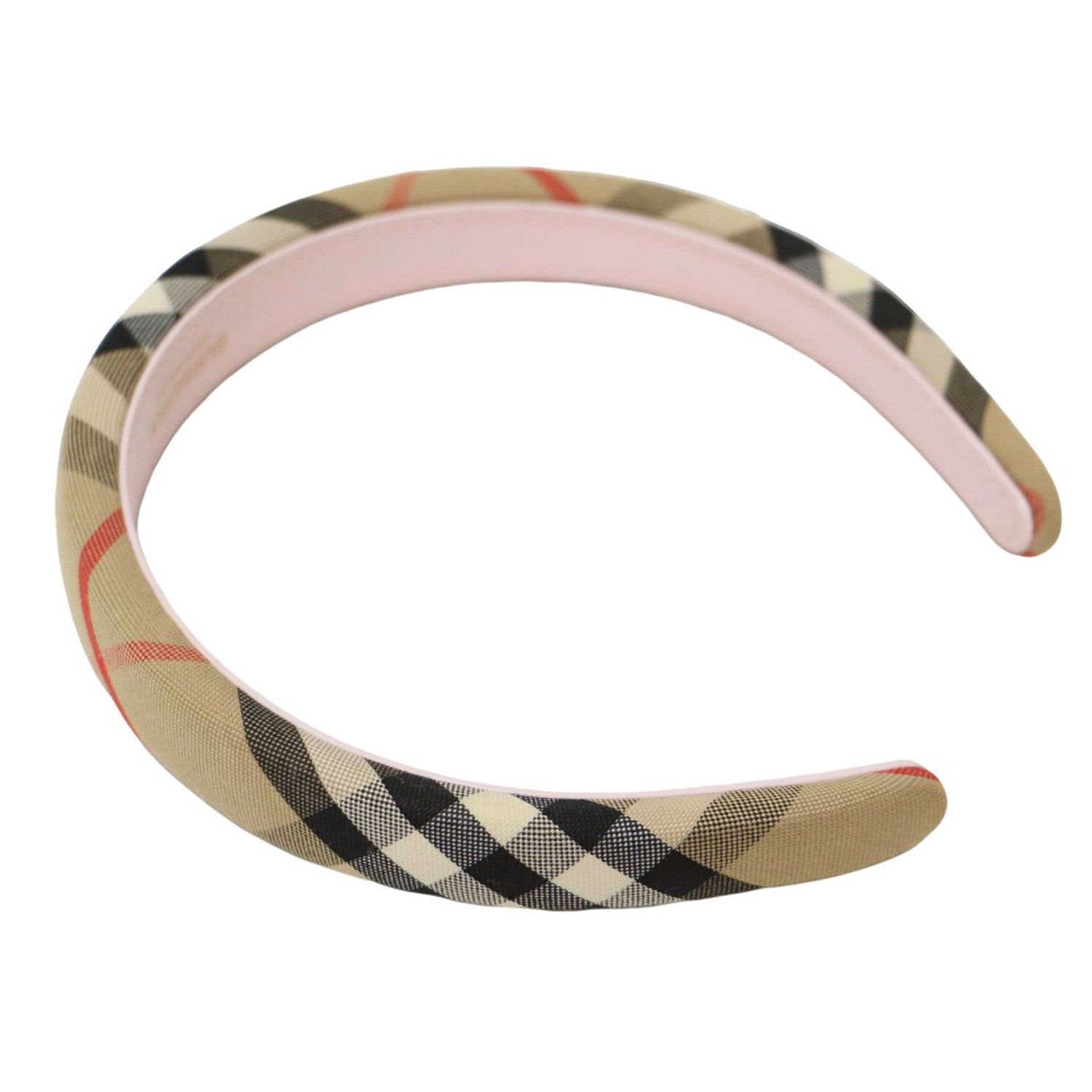 美品】BURBERRY バーバリー カチューシャ ブラウン / ヘアバンド ノバ