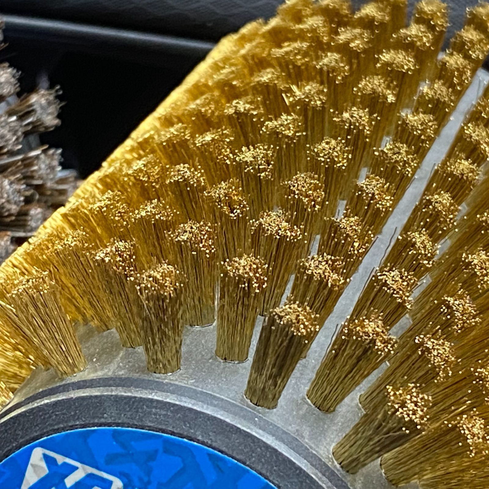 ロトブラシ3点＋シャフトセット（馬毛、ブロンズ、ナイロン、ハンドル