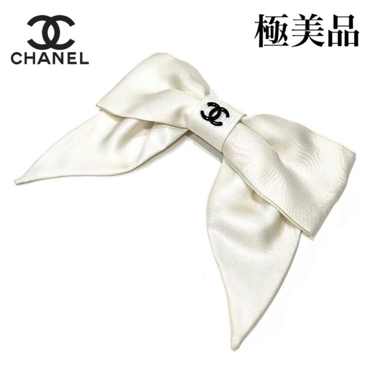 極美品】CHANEL シャネル バレッタ リボン ボウ ココマーク 24P - メルカリ