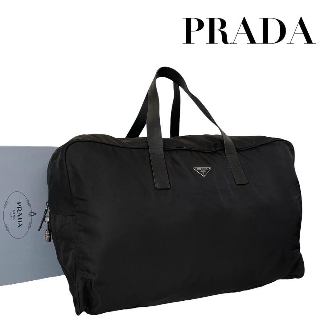 価格交渉/質問大歓迎♪】極美品 PRADA プラダ ボストンバッグ ナイロン