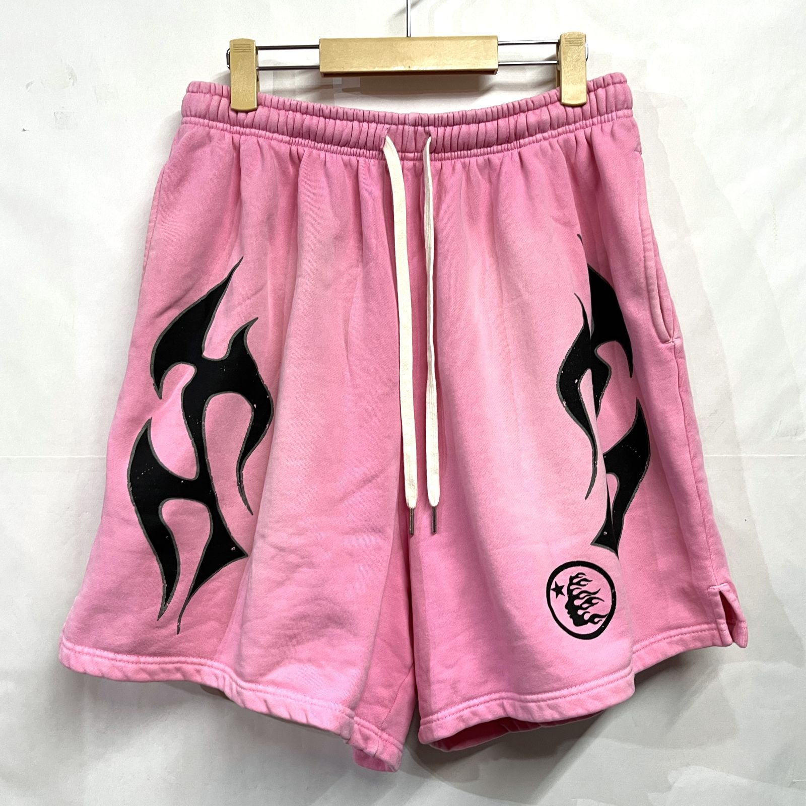 HELLSTAR｜ヘルスター Sports Flame Shorts スウェット ショートパンツ