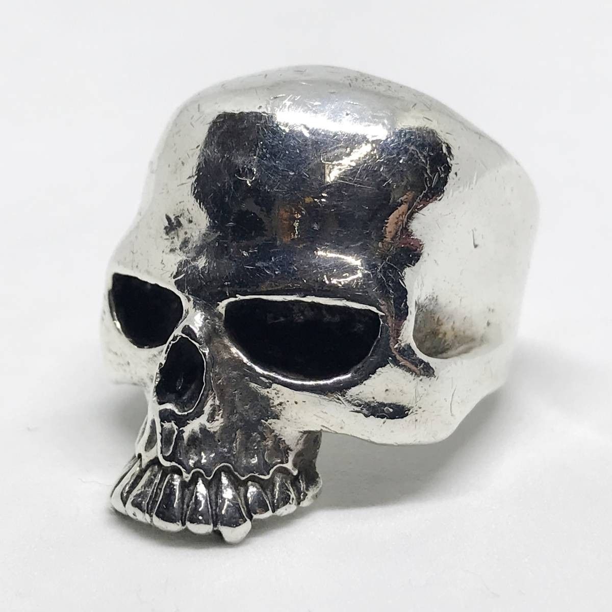 CRAZY PIG｜クレイジーピッグ ラージ エビル スカルリング LARGE EVIL