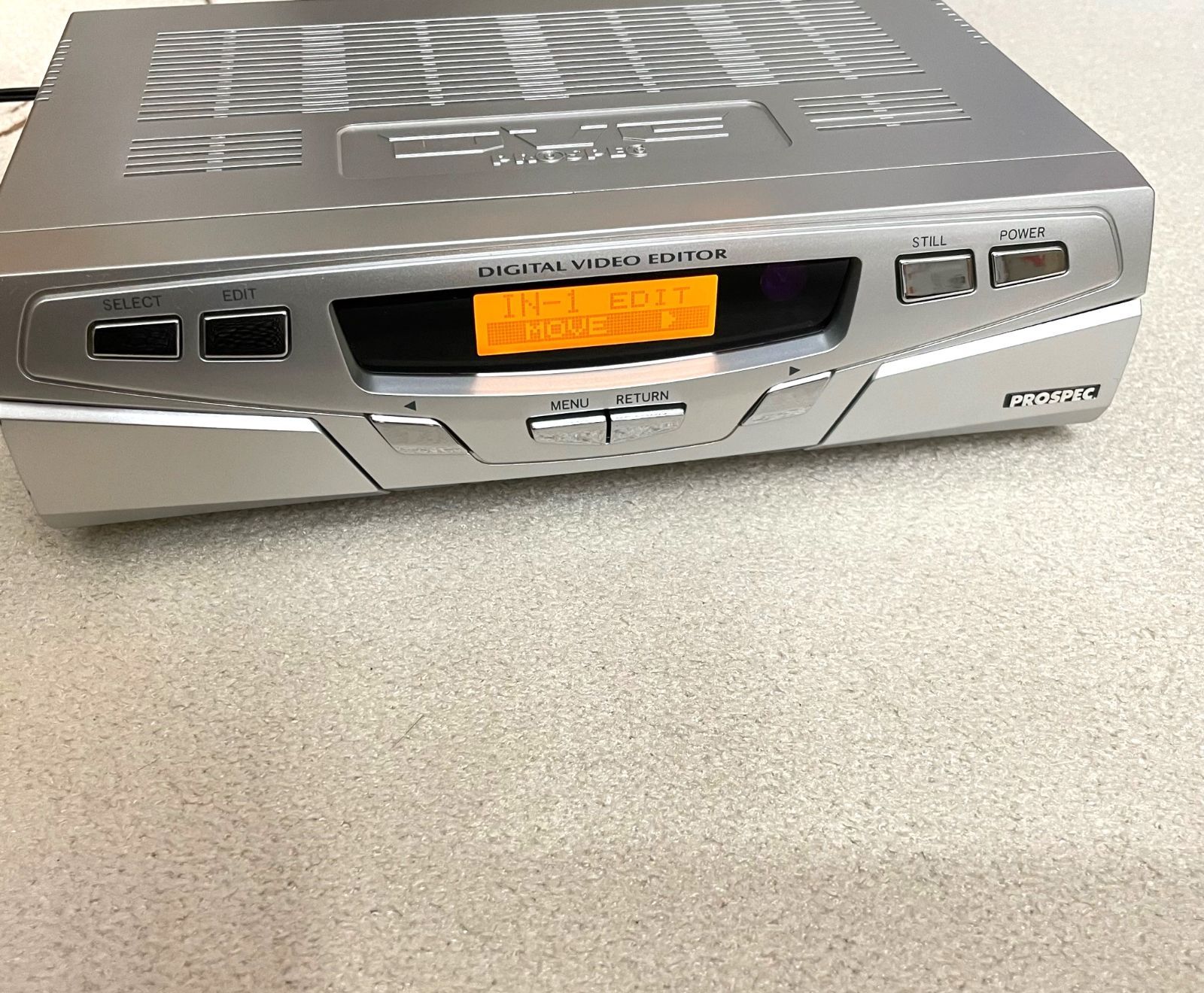 PROSPEC DVE VHS ビデオテープ デジタル ビデオ 機器 DVEシリーズで