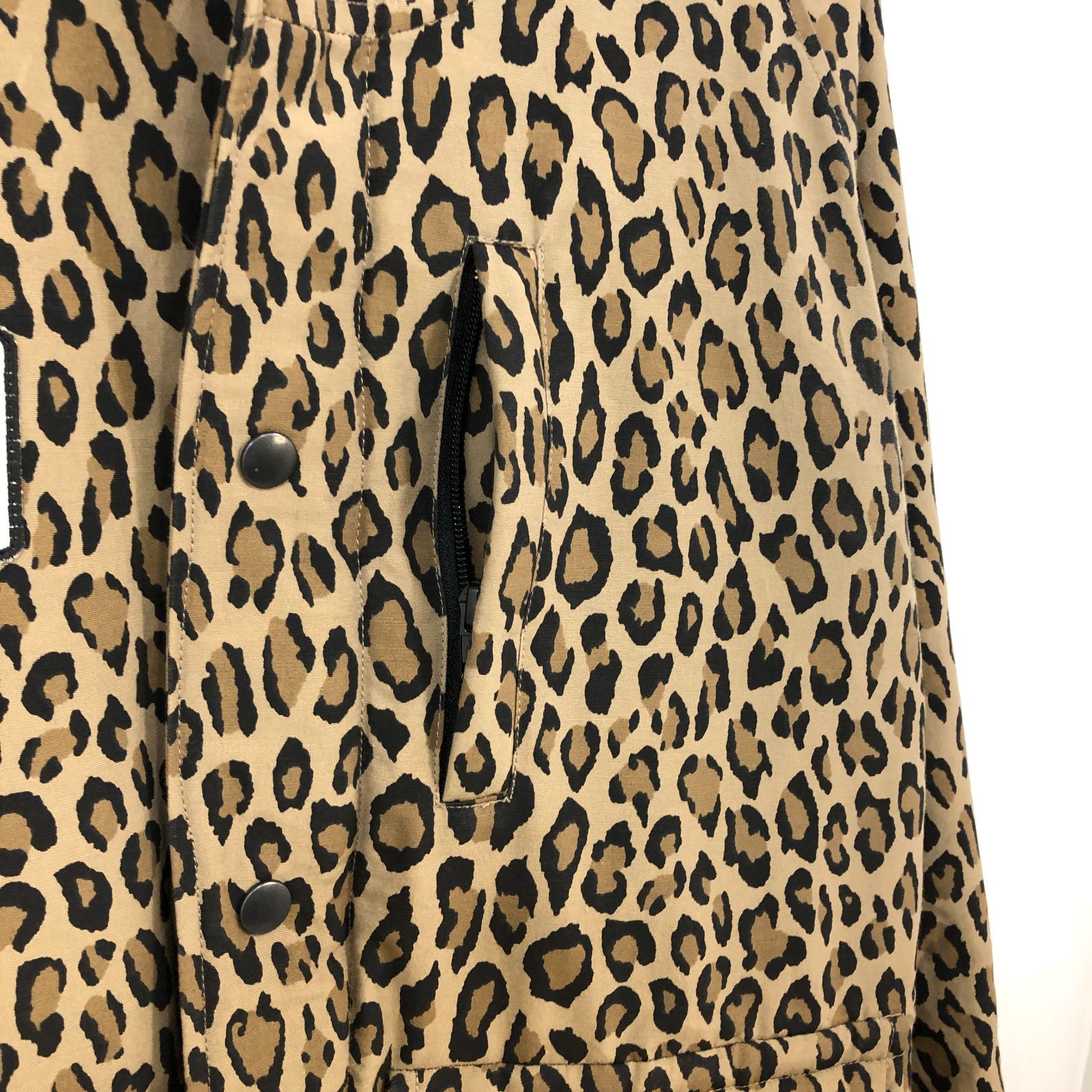 O.C CREW オーシークルー レオパード マウンテンパーカー ジャケット L