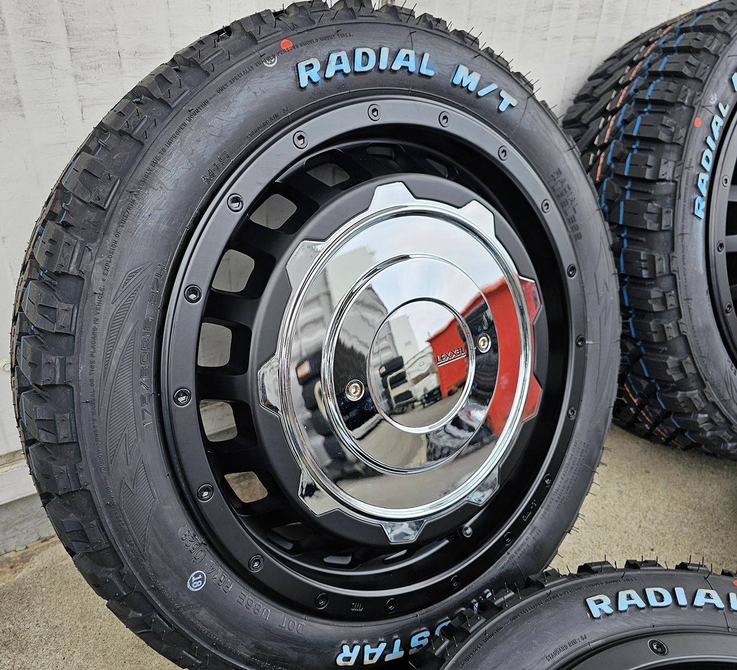クロスビー LEXXEL スワッガー マッドスター MT 175/60R16 タイヤ