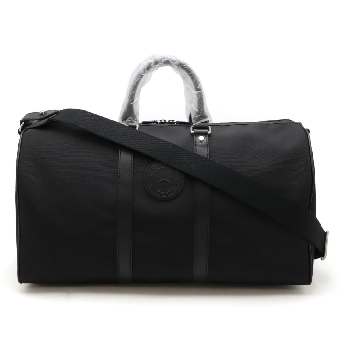 ハンティングワールド ボストンバッグ ナイロンキャンバス ブラック 黒