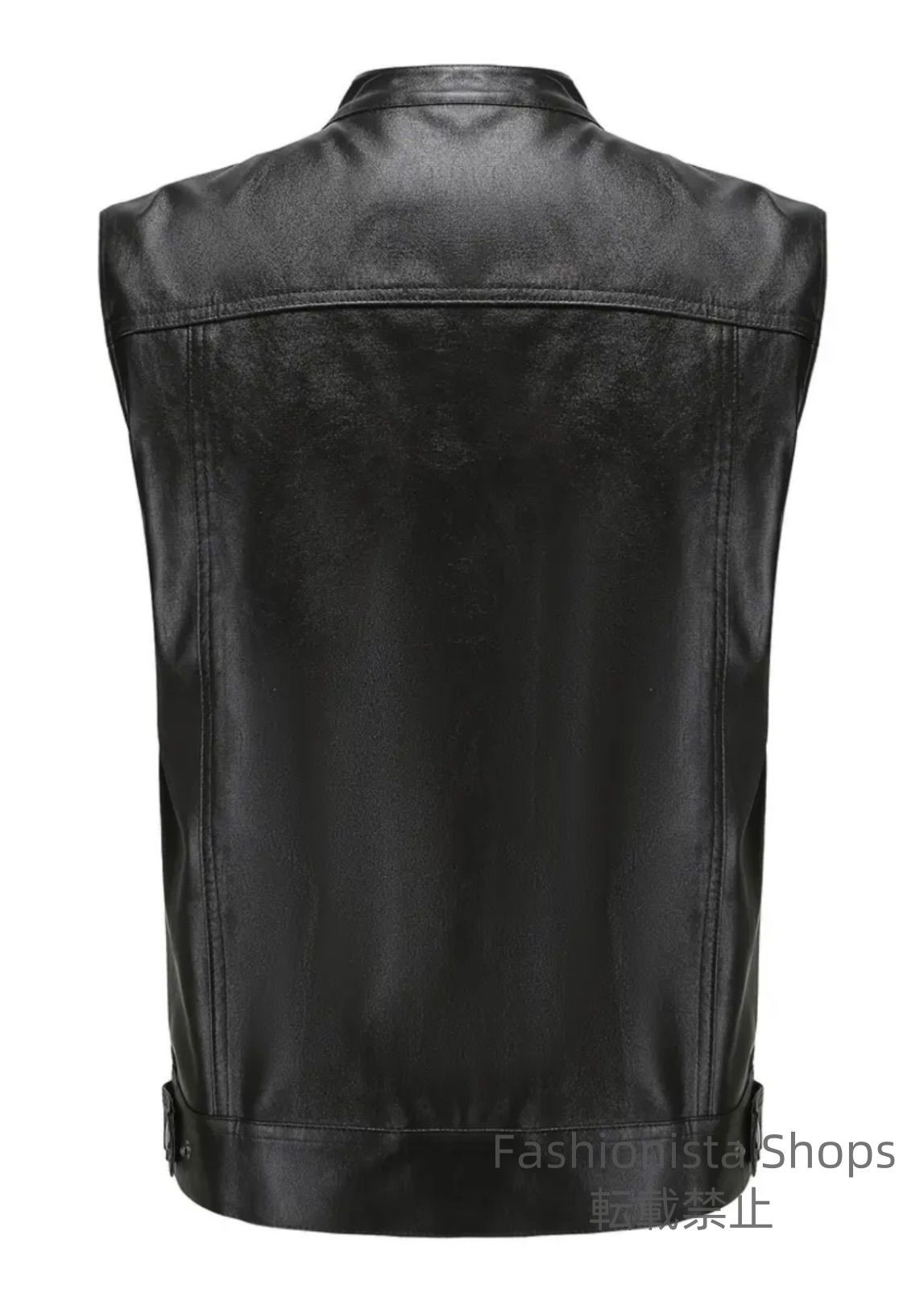 レザーベスト 【新品未使用】ベスト メンズ モーターサイクル用 PU