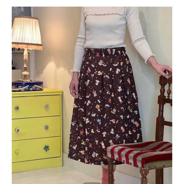 新品】yukiemon ユキエモン 6th 丈長スカート ぬいぬい（3L） - メルカリ