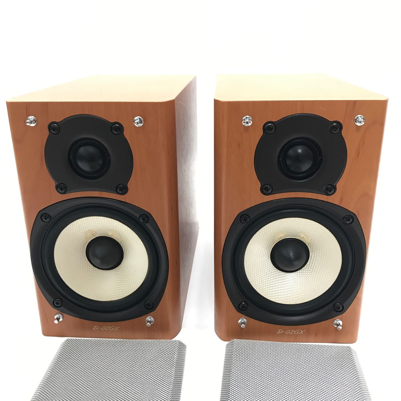 動作品】ONKYO CD/MD ミニコンポ FR-155GX スピーカー D-02GX