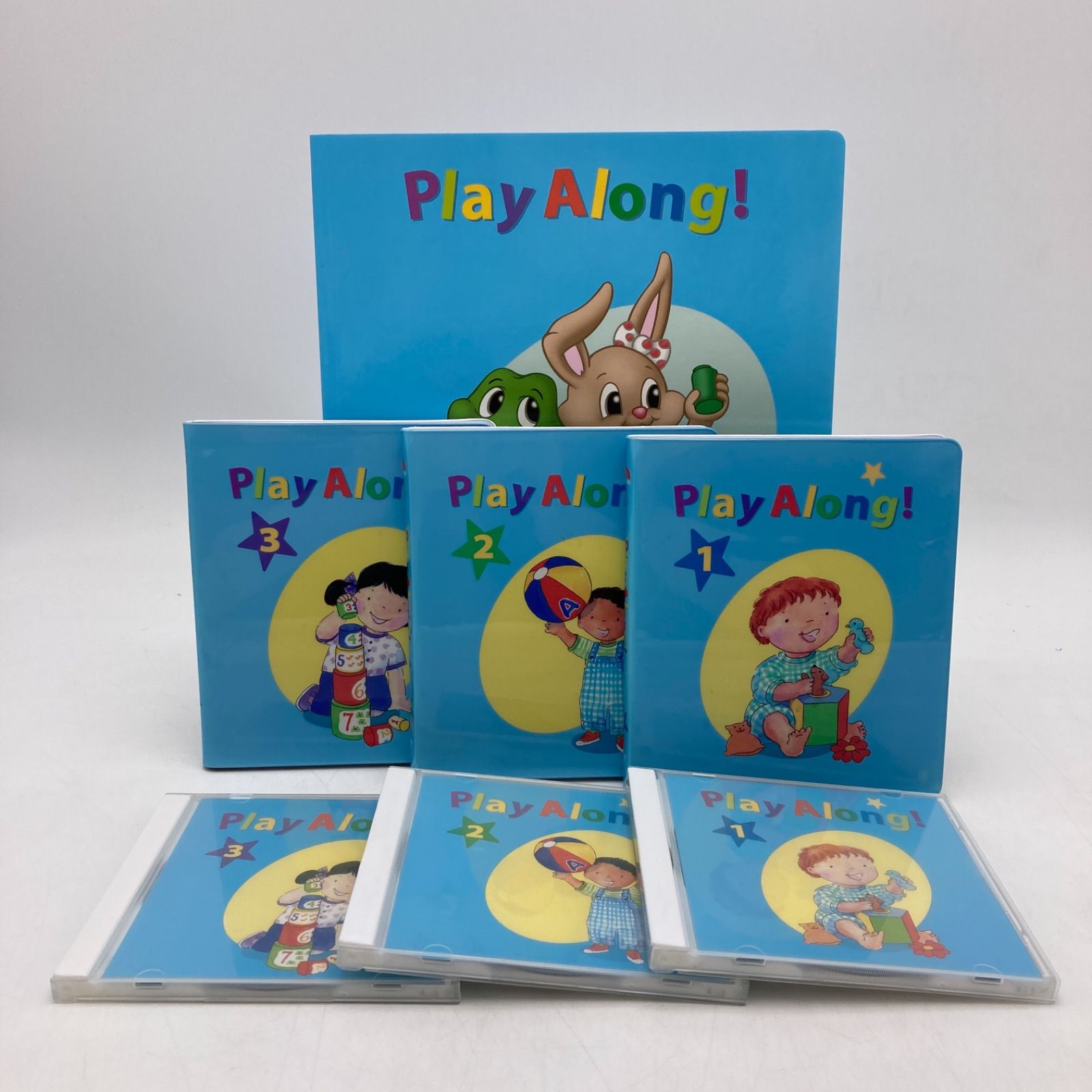 プレイアロング CD3枚ブルーレイ3枚 guideディズニー英語システムPlay