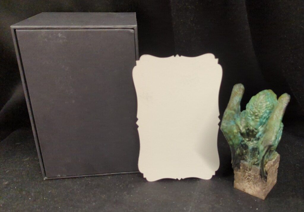 Sum-Art 米山啓介 クトゥルフ座像 邪神像 ブロンズ像 焼付塗装ver