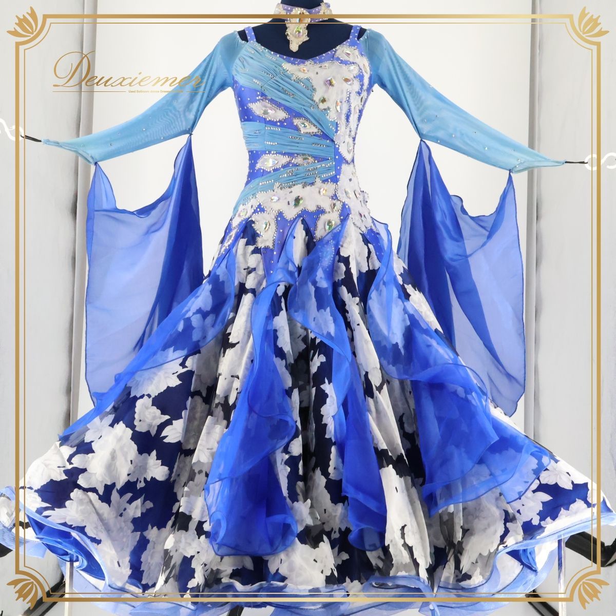 社交ダンス 衣装 スタンダードドレス スタンダード 社交ダンスドレス