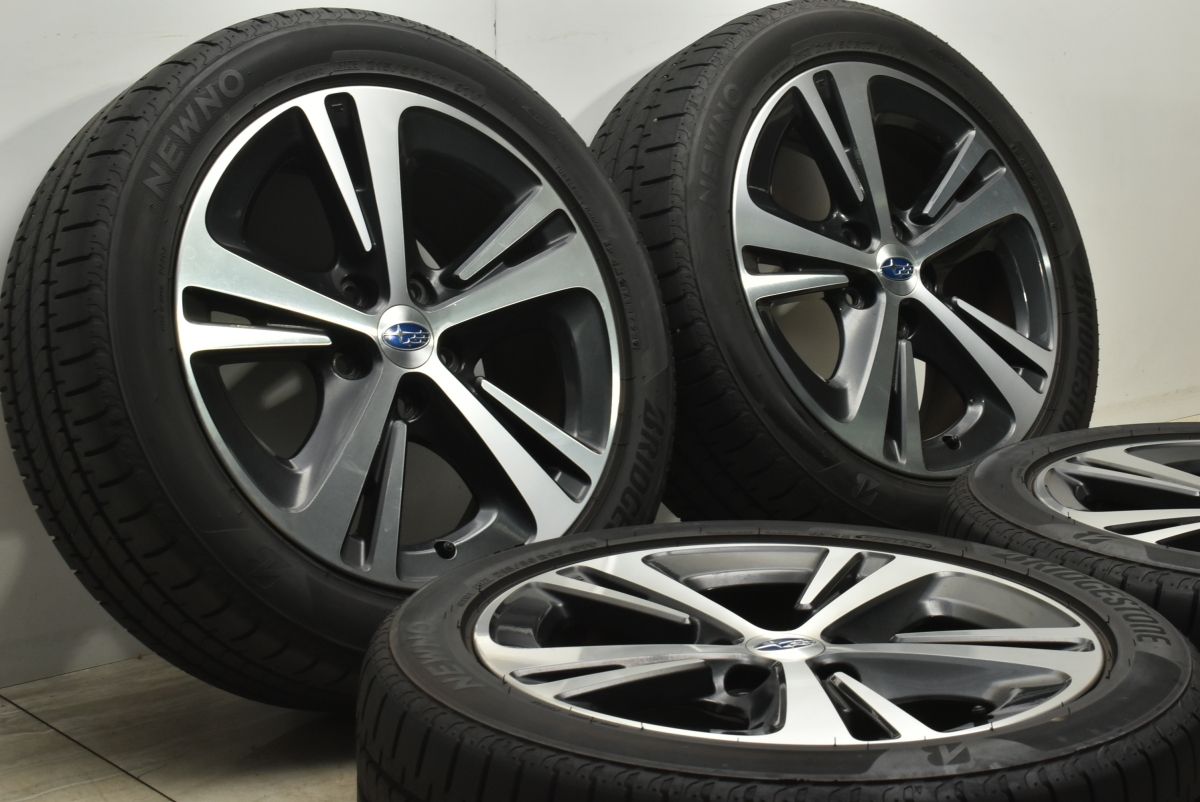 良好品】スバル レヴォーグ 純正 17in 7J +55 PCD114.3 ブリヂストン