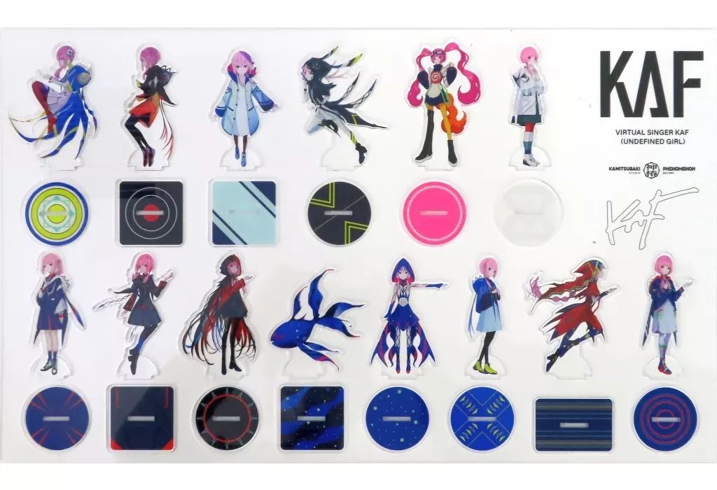 中古】アクリルスタンド・アクリルパネル 花譜 歴代衣装アクリル