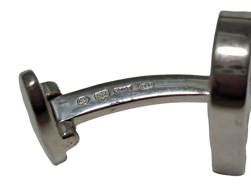 グッチ カフス シルバー カフリンクス Gモチーフ ロゴ SV925 カフス