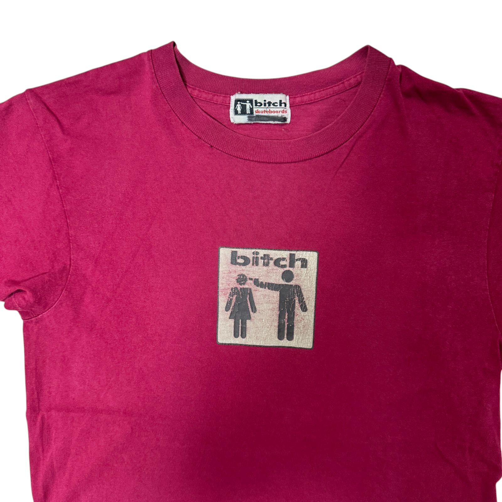 90s Bitch Skateboards グラフィック プリント Tシャツ ビッチ