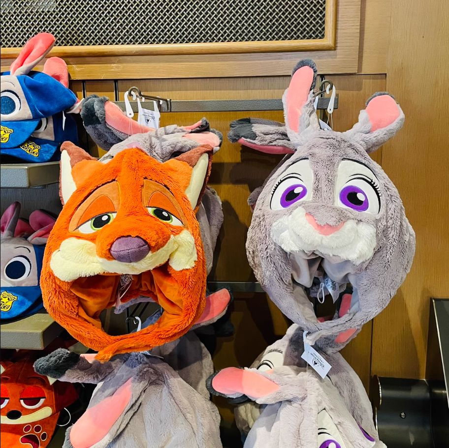 即日発送 ディズニー ズートピア ニック ジュディ ファンキャップ 帽子