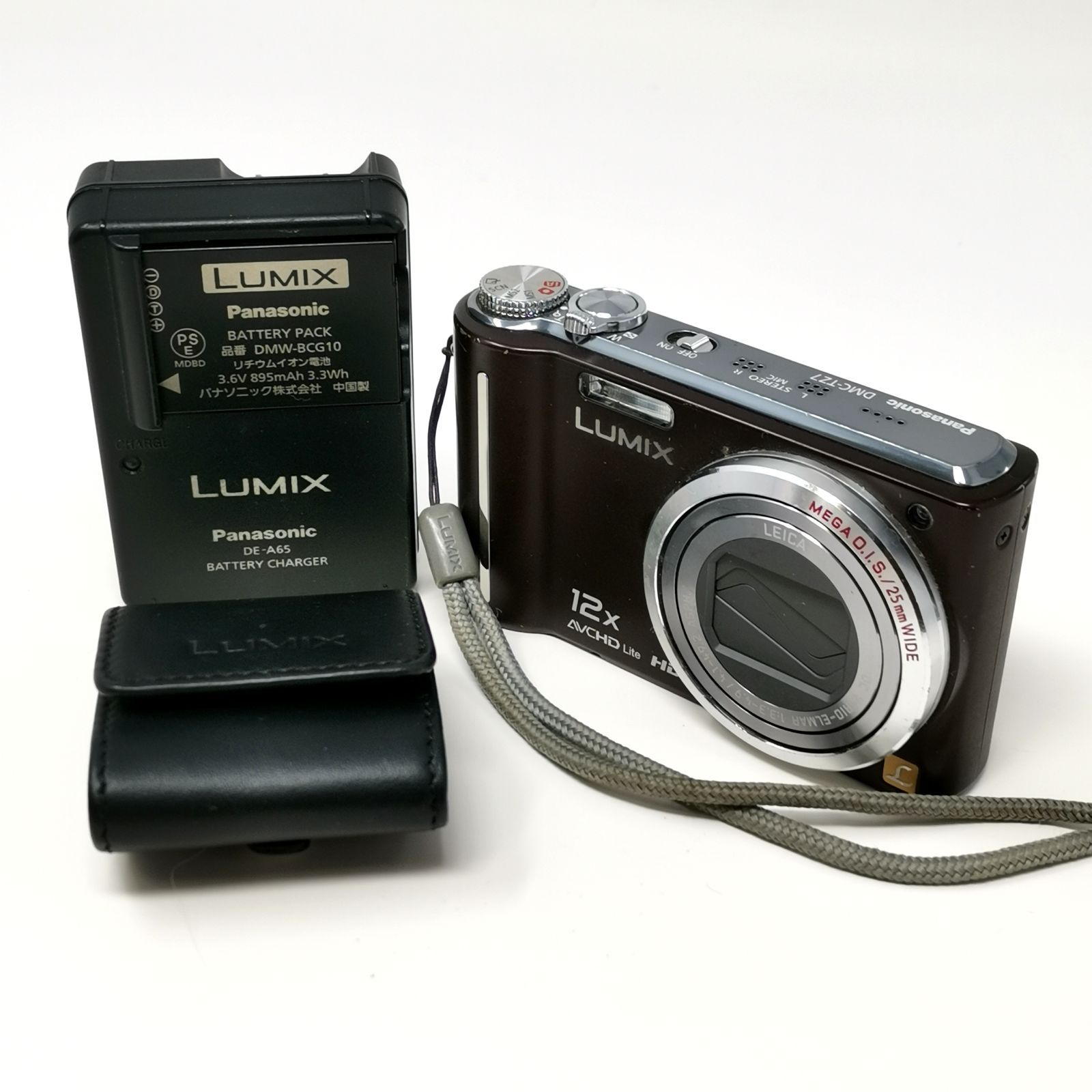 パナソニック LUMIX DMC-TZ7 ブラウン デジカメ デジタルカメラ 動作