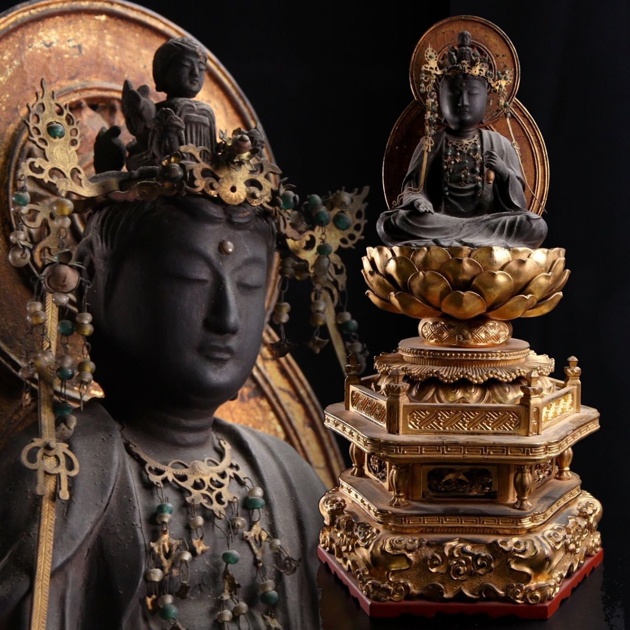 ガ(賀)様売約keep…中国初唐・末期「名品・石仏龕」南北朝時代・大乗