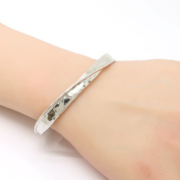 ete バングル 925 シルバー ブレスレット SV エテ ◇送料込◇質屋-9462