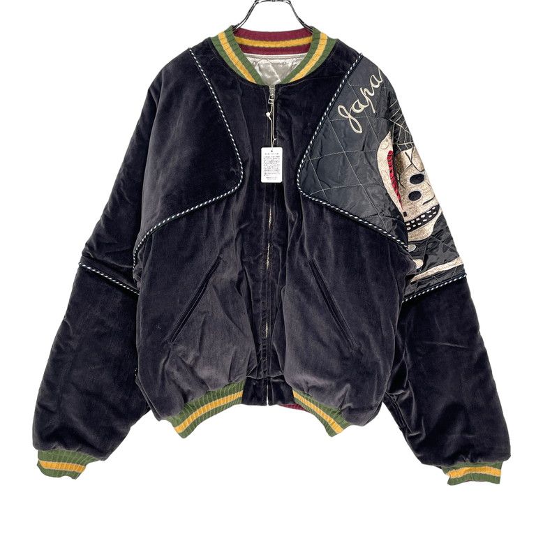 KAPITAL タグ付 21AW 硫化別珍シャムボマージャケットレインスカル