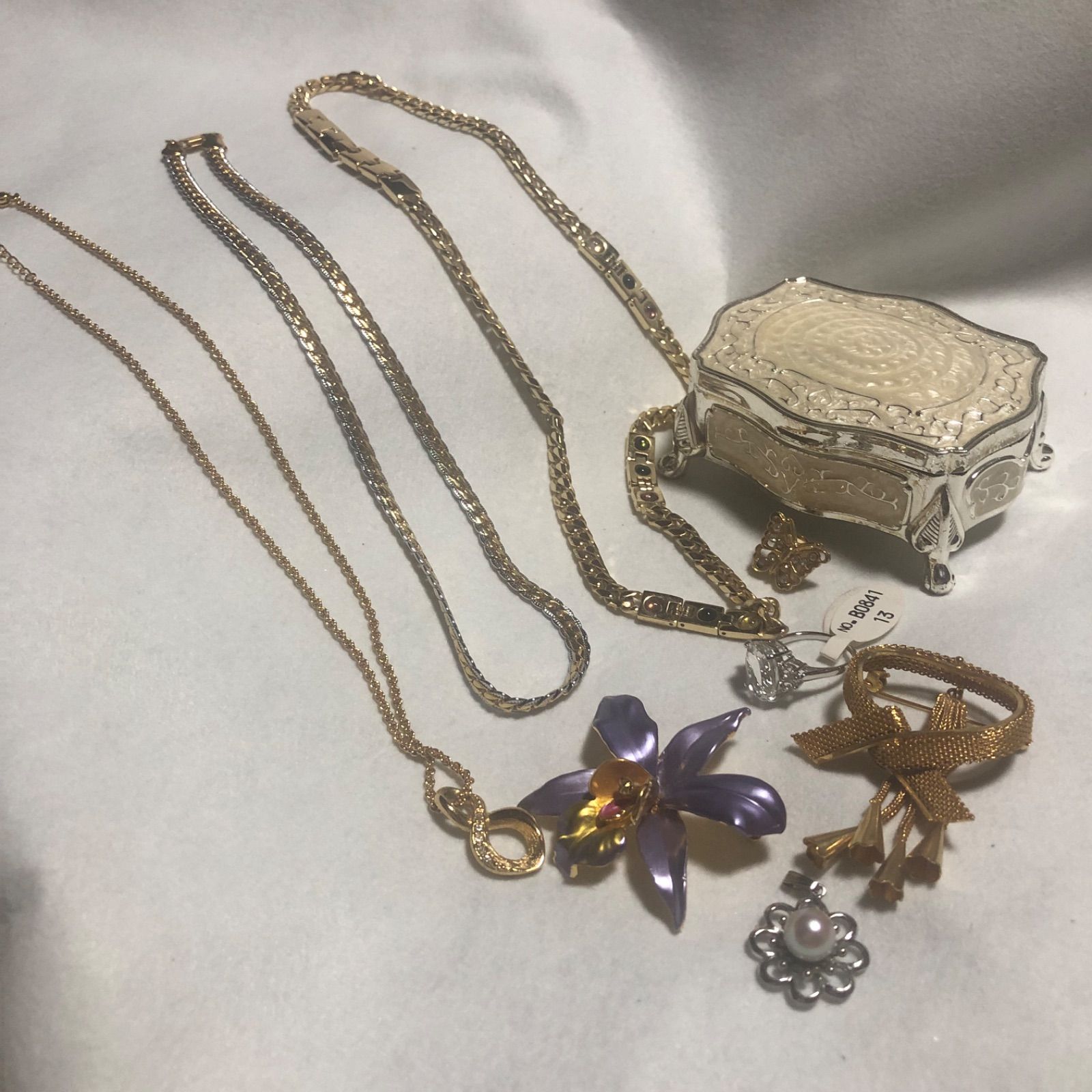 遺品整理 生前整理 アクセサリー まとめ売り リング ネックレス（11