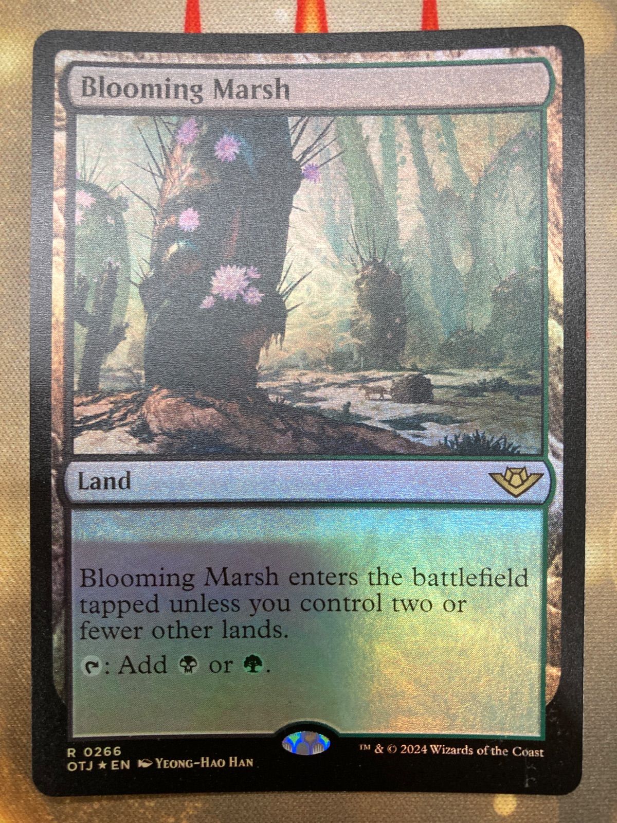 MTG 湿地の干潟/Marsh Flats 英語版4枚セット 湿地の干潟⁄Marsh