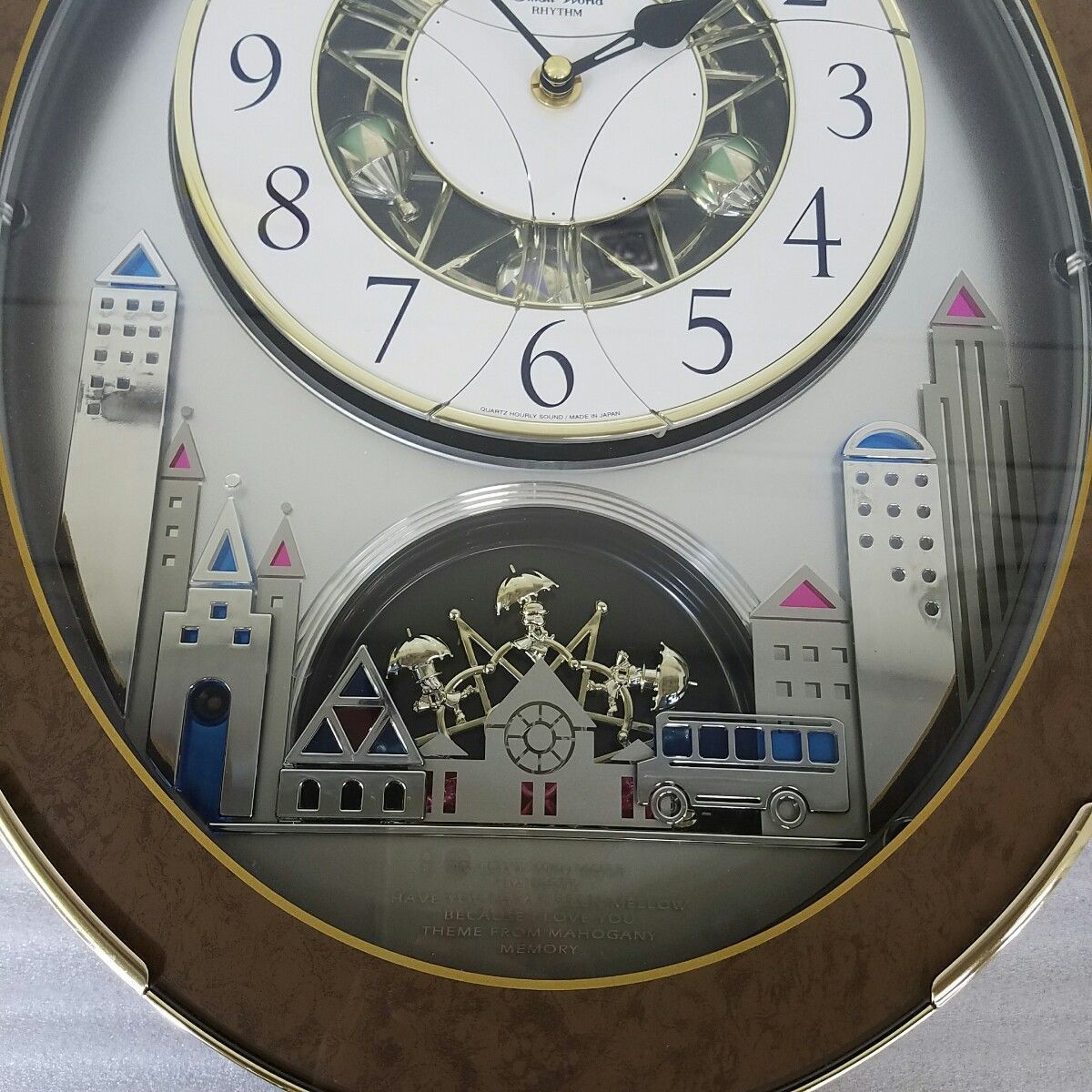 夏休み特別値引き【期間限定5%オフ】からくり時計 Small world