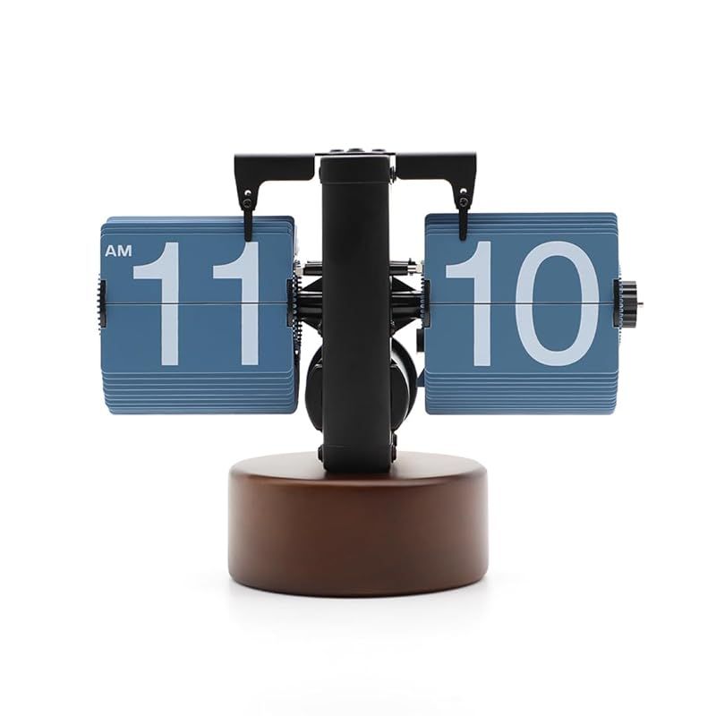 昭和レトロ】三協精機 801ZA 木製 パタパタ時計【希少】禁じられた遊び