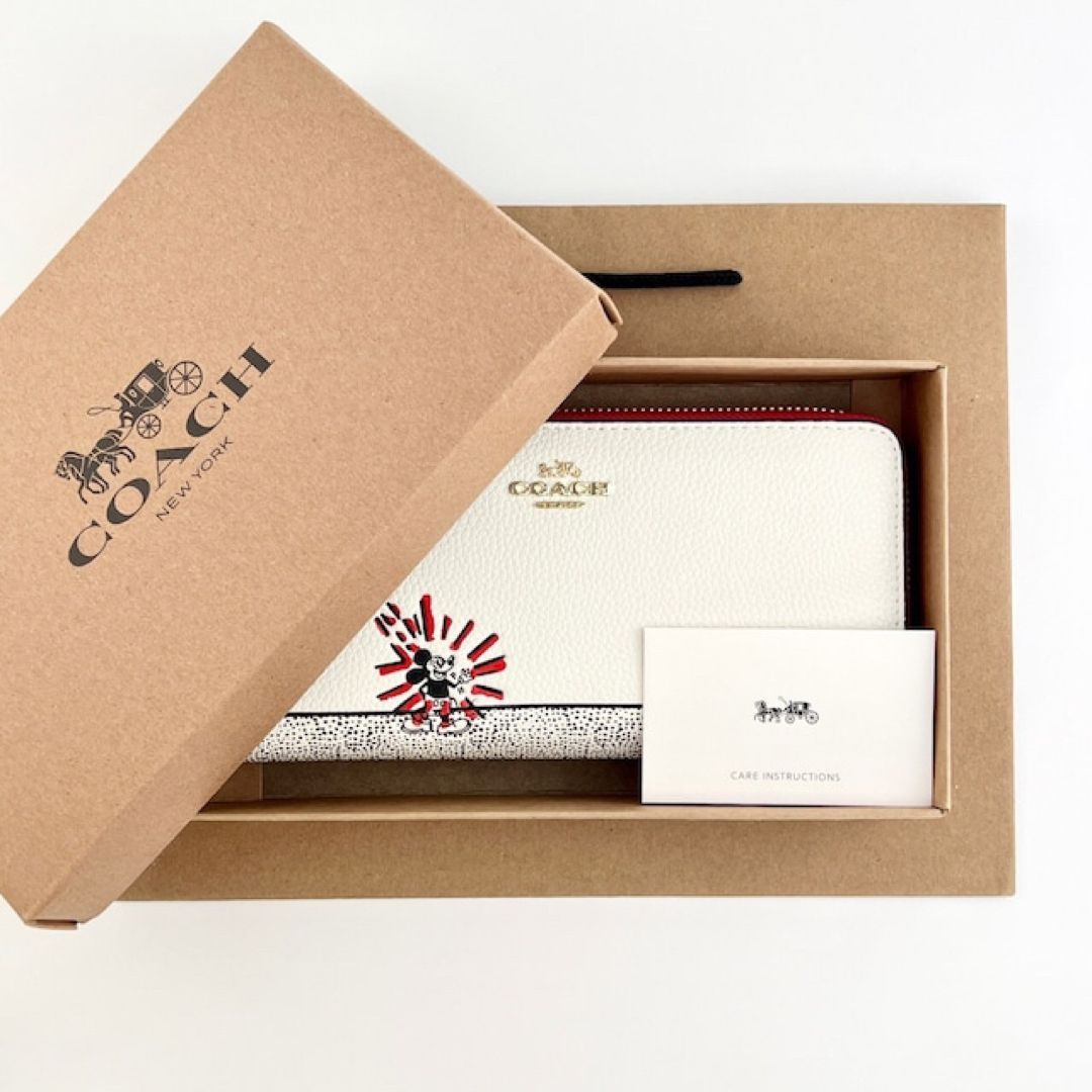 新品・正規品】COACH×ディズニー×キースヘリング 長財布 C7800