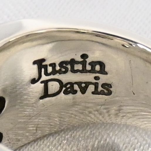 研磨済】 JUSTIN DAVIS ROSETTE リング 11号 SRJ368 ジャスティン