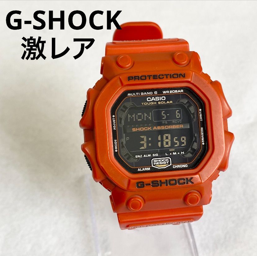 激レア】CASIO カシオ G-SHOCK ジーショック GXW-56-4JF オレンジ タフ