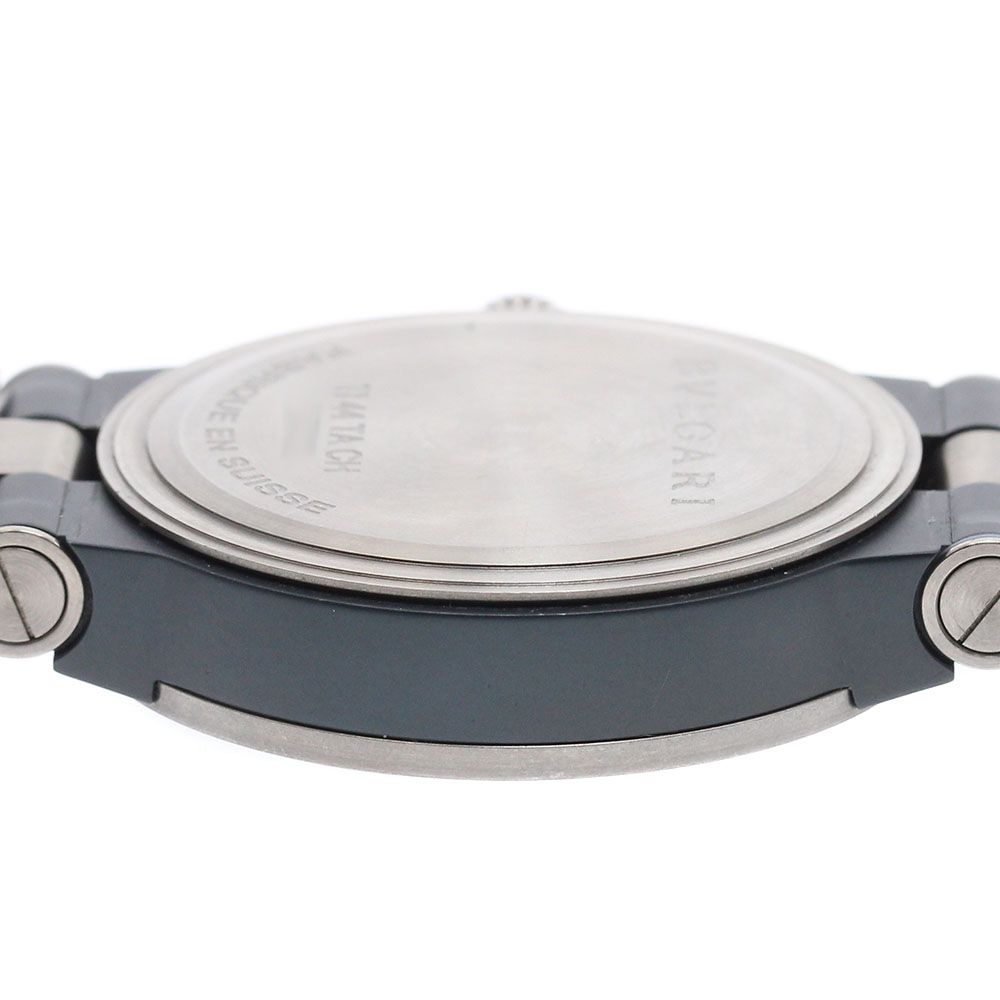 ブルガリ BVLGARI TI44TACH ディアゴノ チタニウム クロノグラフ 自動