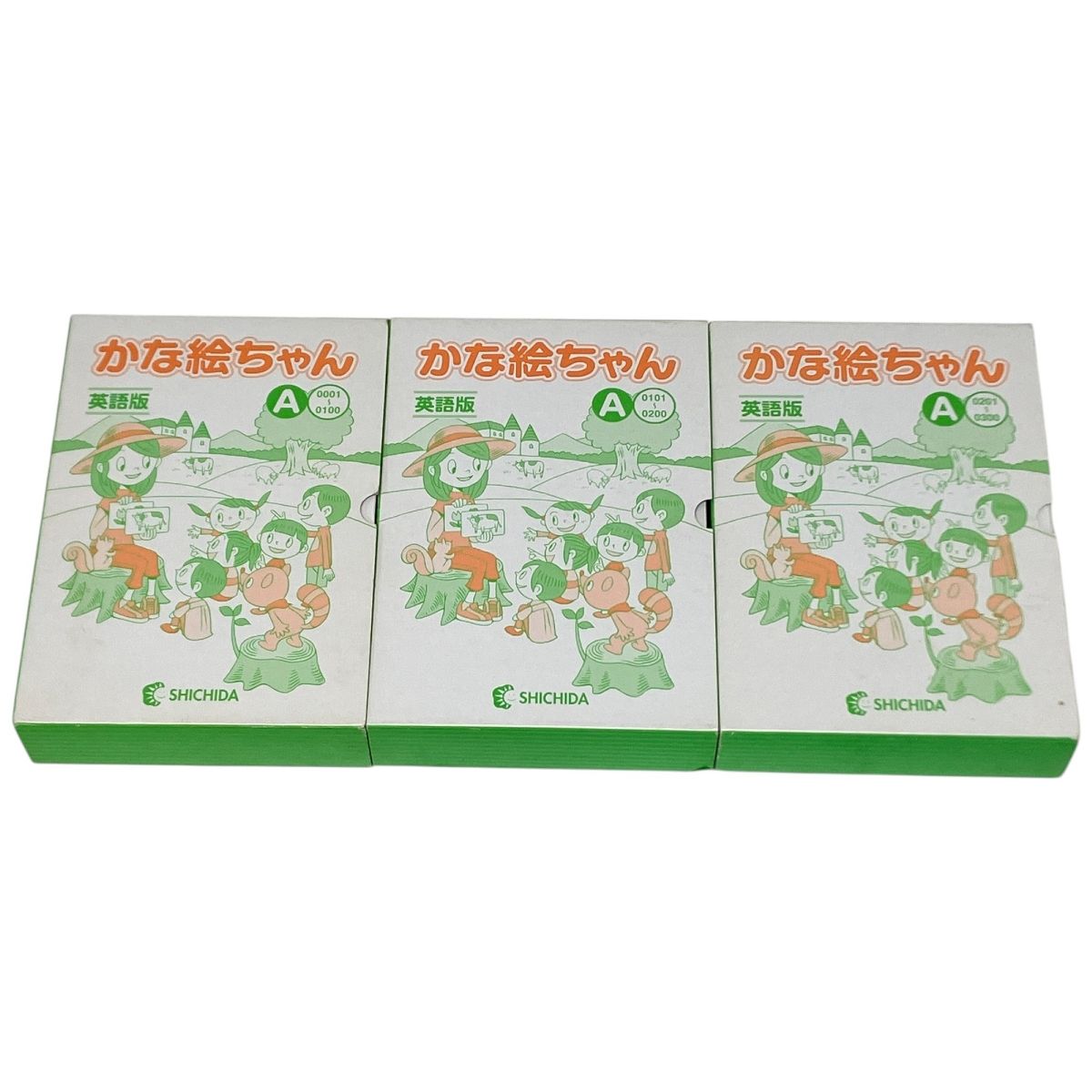 未使用 SHICHIDA かな絵ちゃん A メモリーチップ 七田式 KUMON 未使用