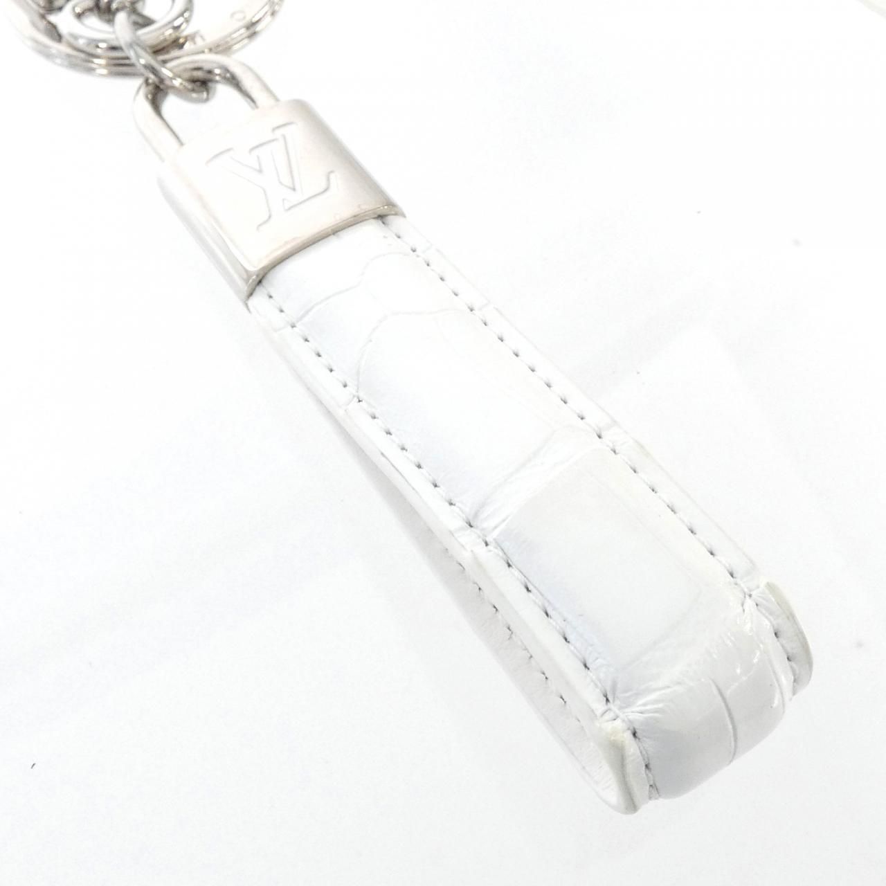 ルイヴィトン エキゾチック レザー キーホルダー LVパドロック