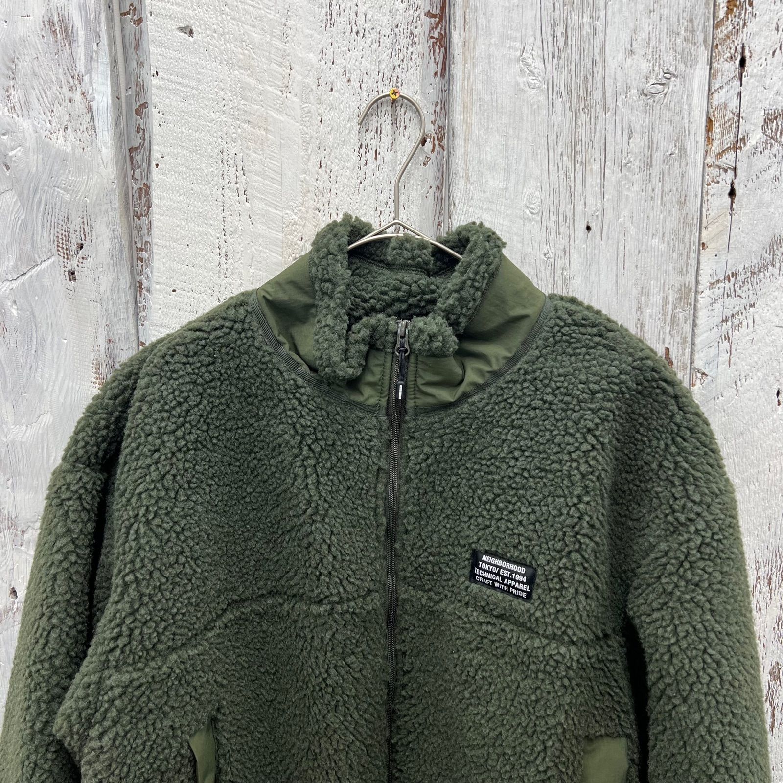 NEIGHBORHOOD ネイバーフッド 22AWジップボアフリースジャケット