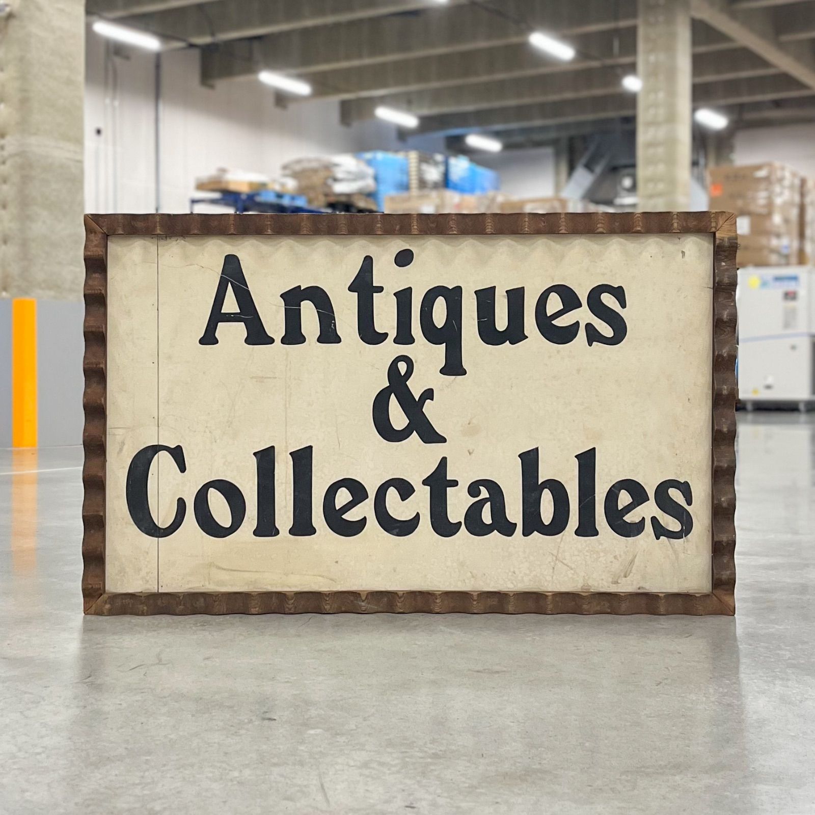 Vintage Sign Antiques & Collectables ビンテージ 看板 サインボード