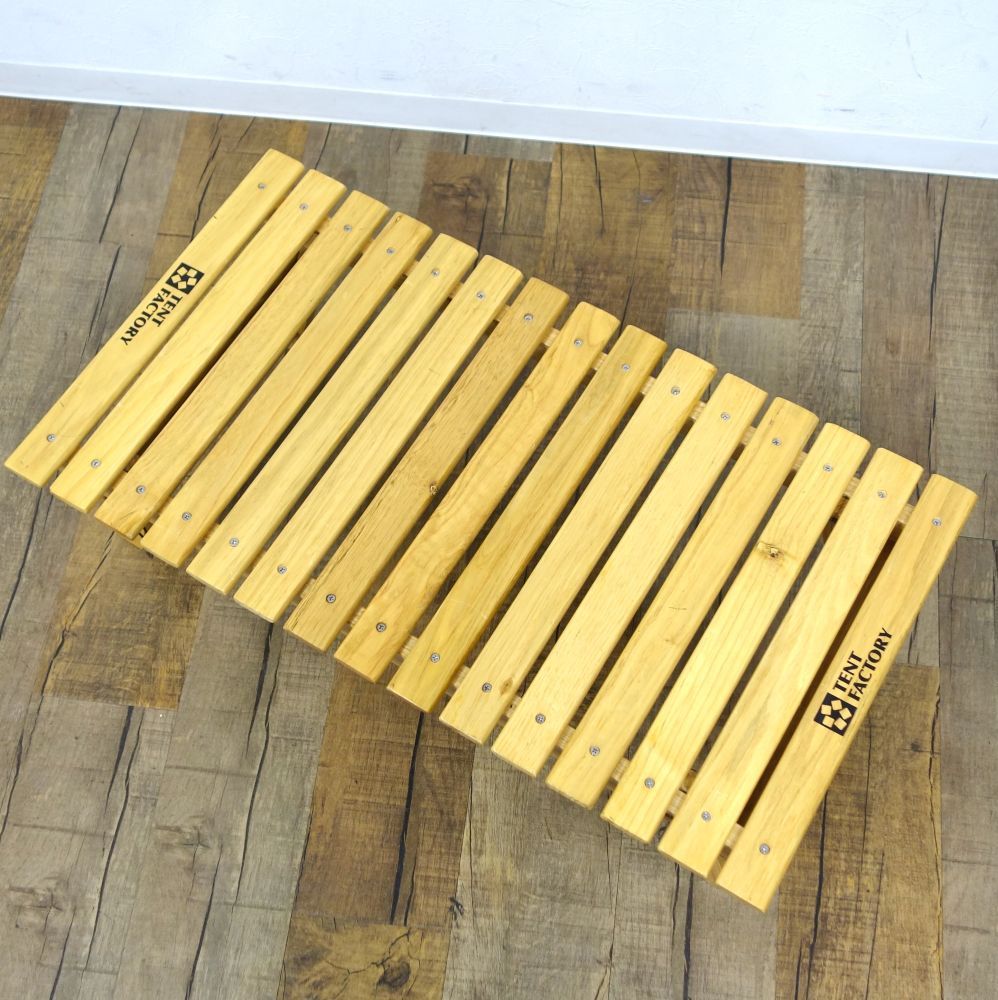 テント ファクトリー TENT FACTORY フォールディング ウッド テーブ