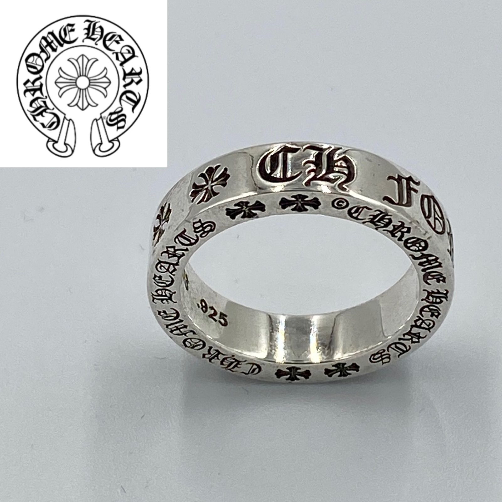 新品未使用 クロムハーツ CHROME HEARTS FOREVER リング 2003 シルバー