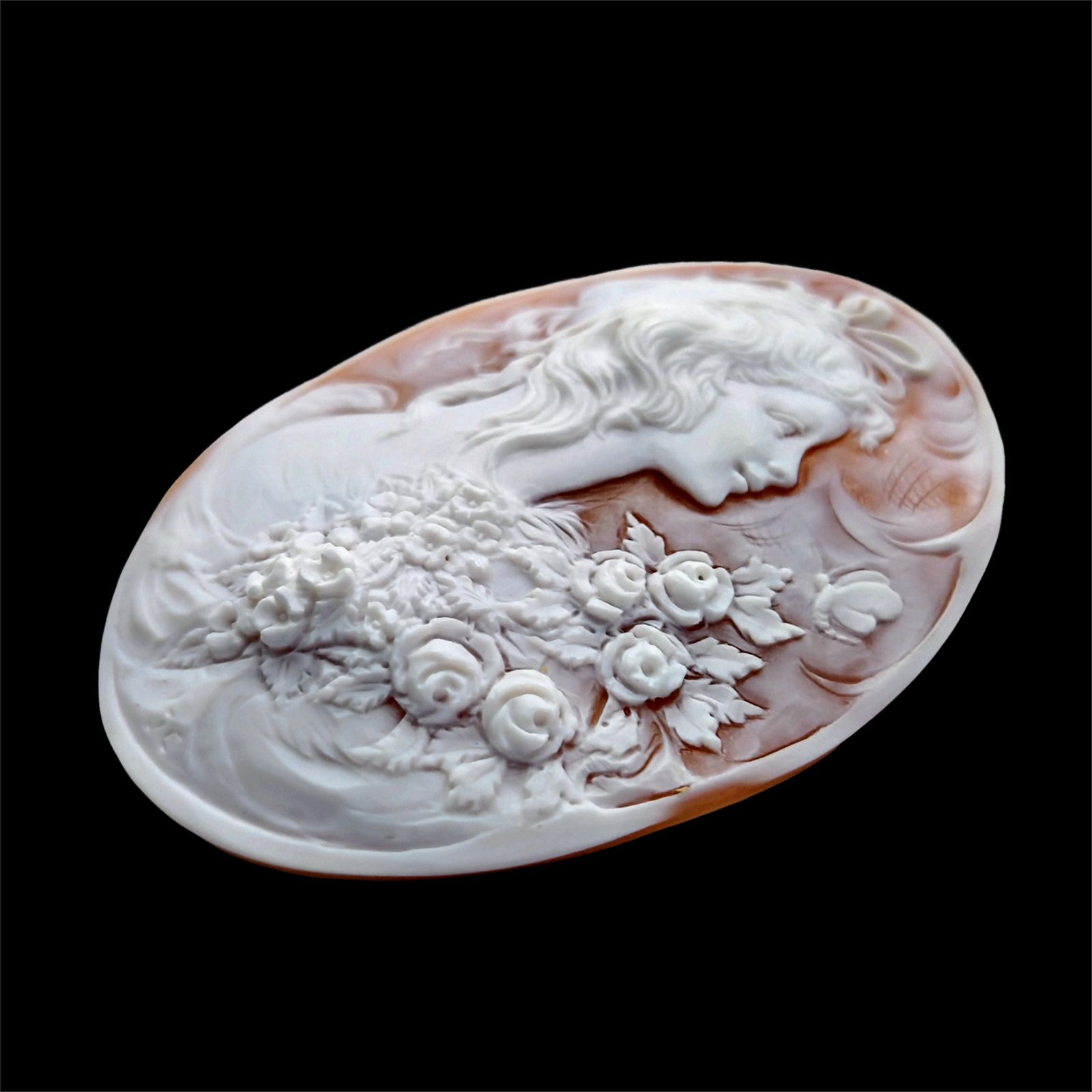 F•R•ティッタ作】シェルカメオ ルース 売れ筋