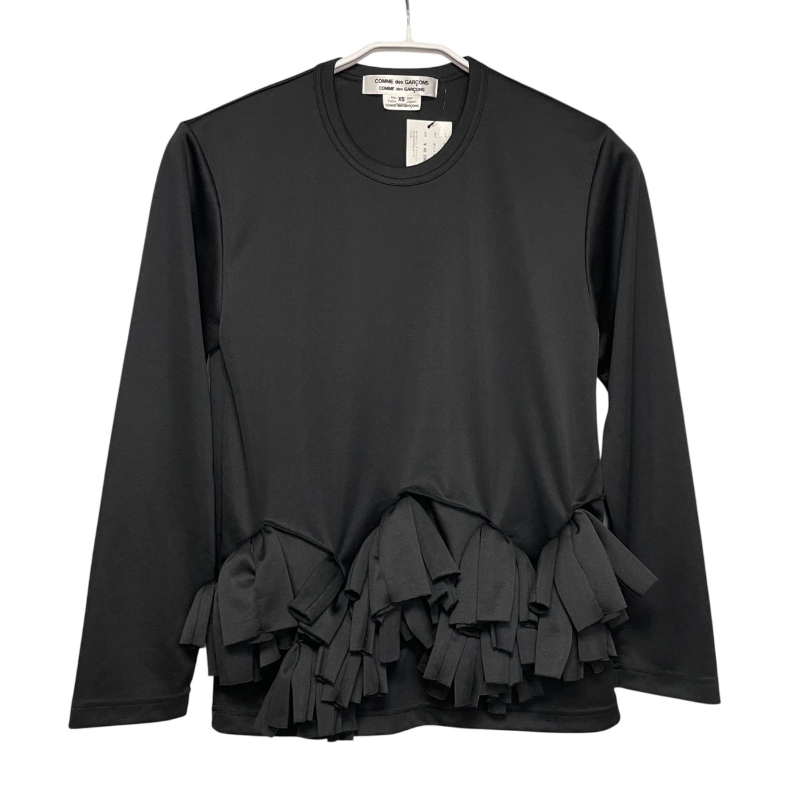 定価42600円 2025SS COMME des GARCONS フリルデザインカットソー RO