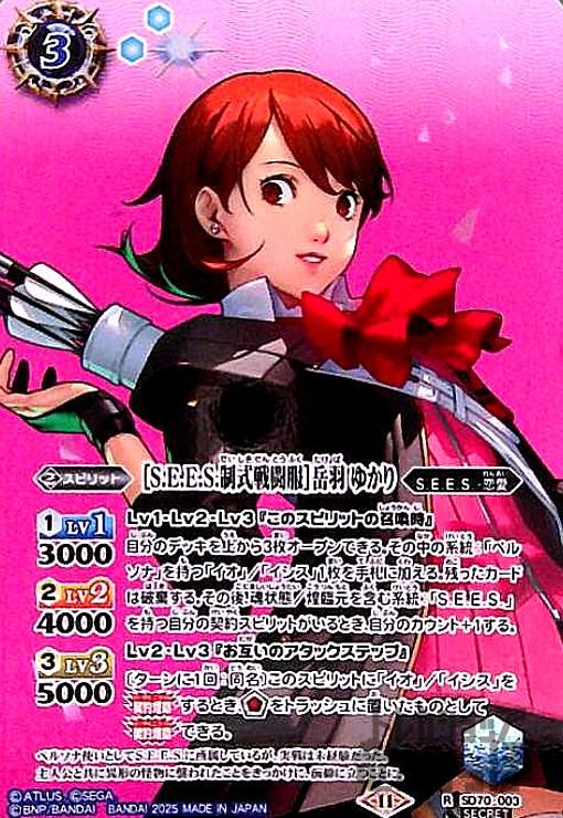 バトスピ バトルスピリッツ [s.e.e.s.制式戦闘服]主人公 シークレット