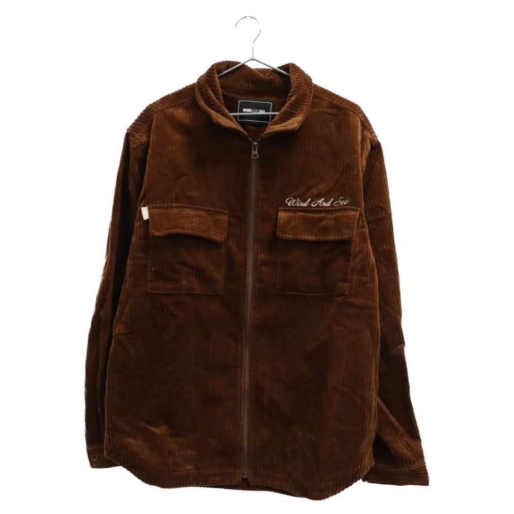 WIND AND SEA (ウィンダンシー) コーデュロイ ジップアップ ジャケット