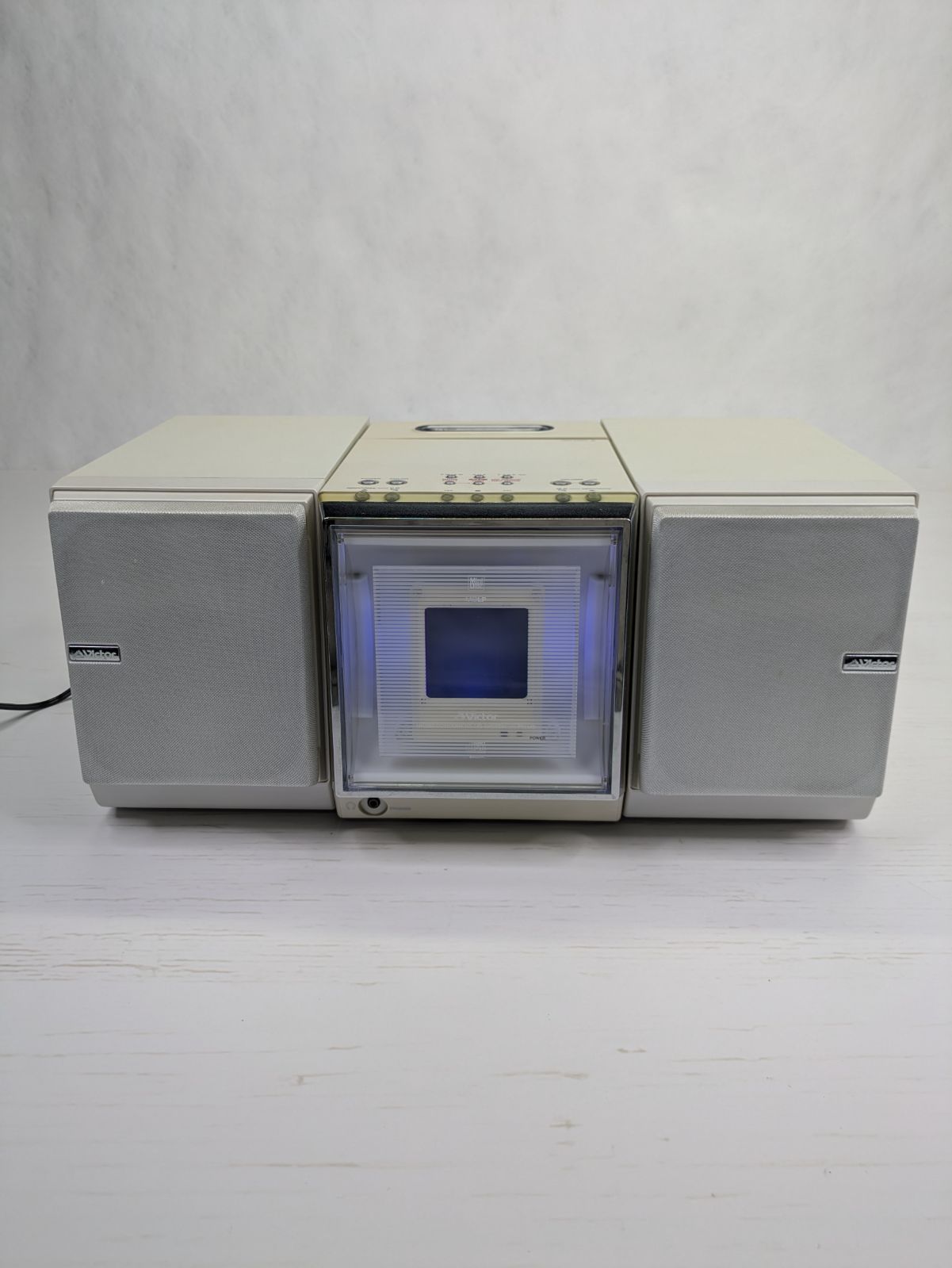 動作確認済み】Victor・ビクター・UX-F70MD-W・CDコンポ・MD・ラジオ