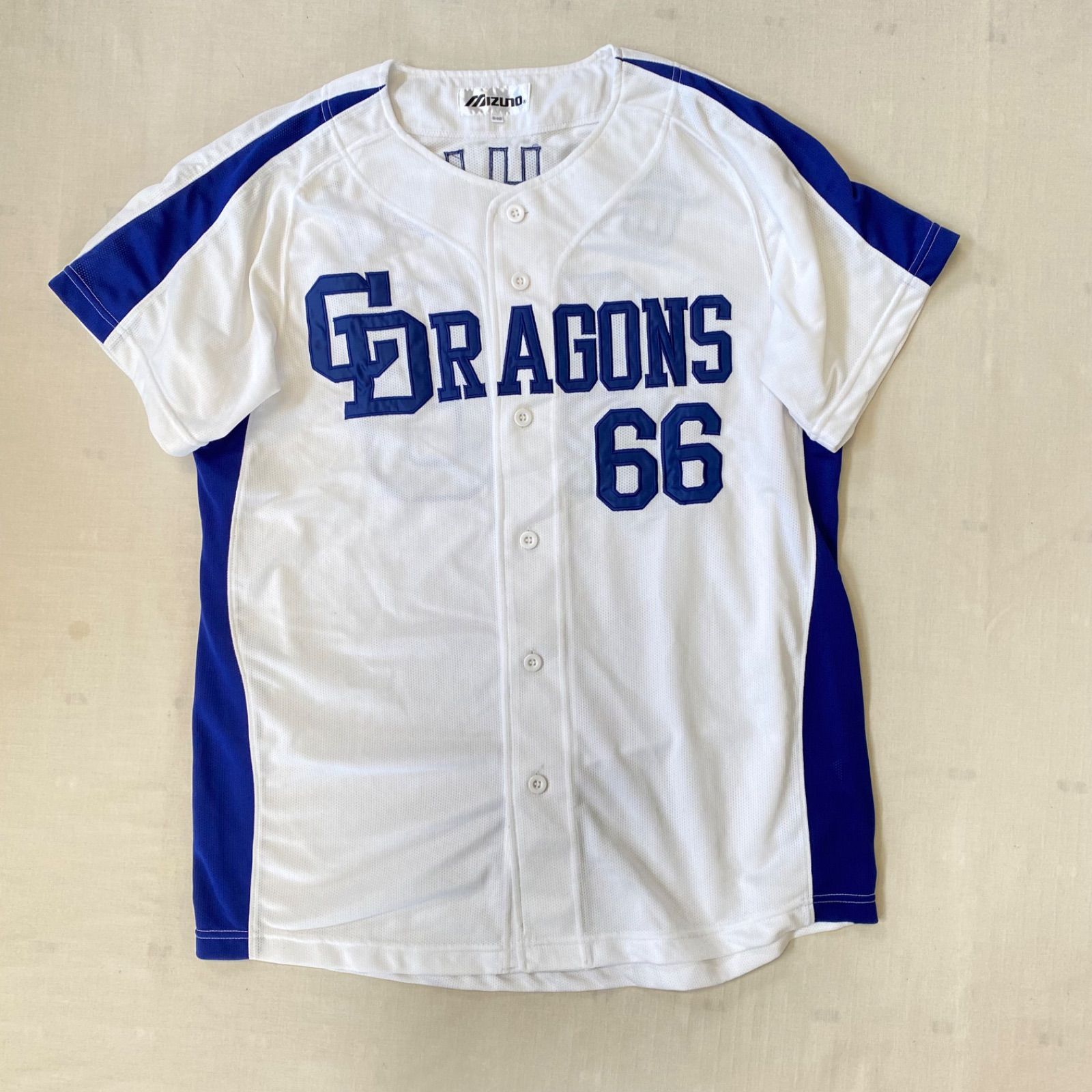 DRAGONS ユニフォーム OCHIAI 66 中日DRAGONS OCHIAI 66 球団承認