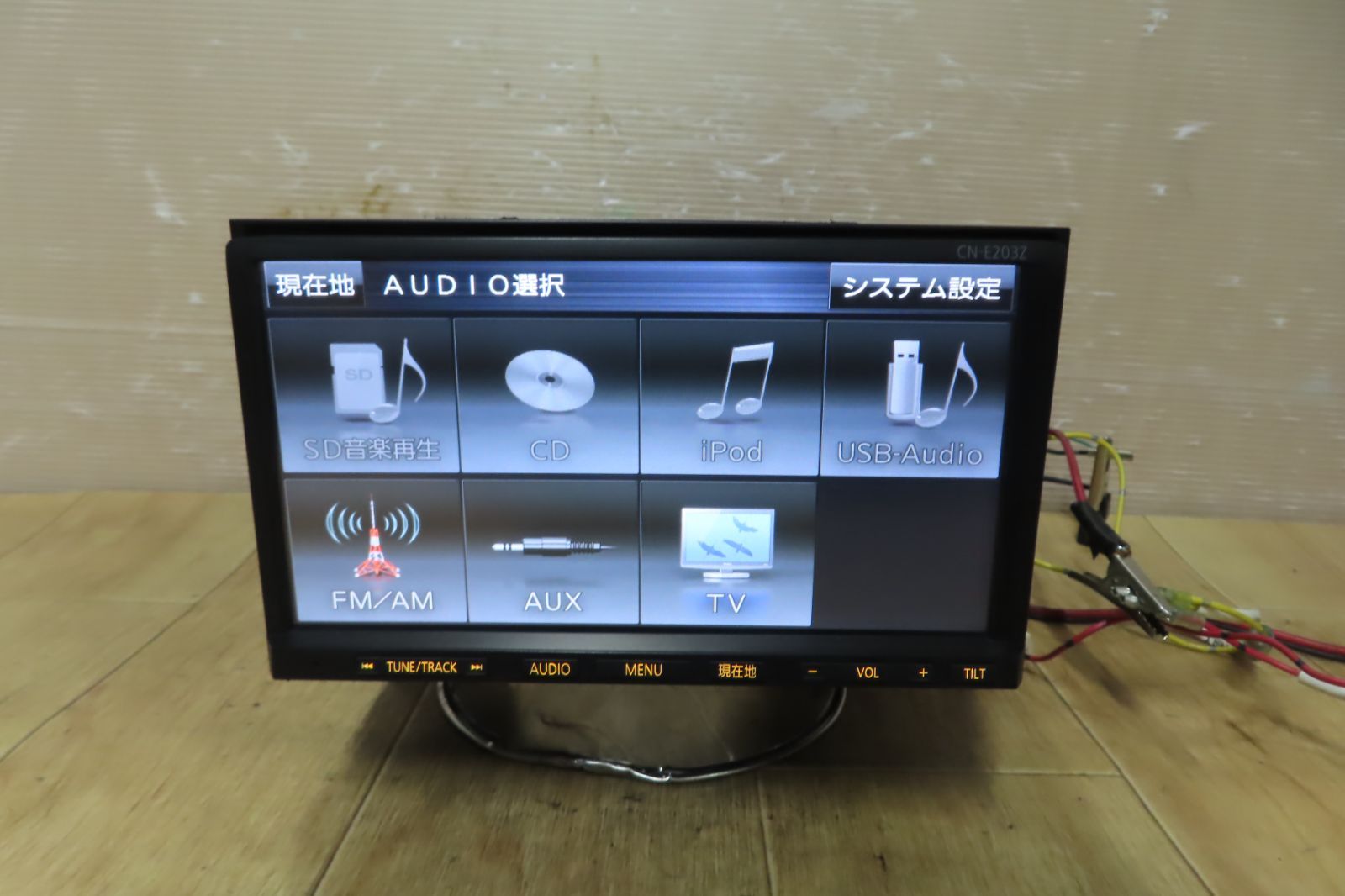 ☆A123/ スズキ 純正 OP パナソニック CN-E203Z SDナビ 地図2016年