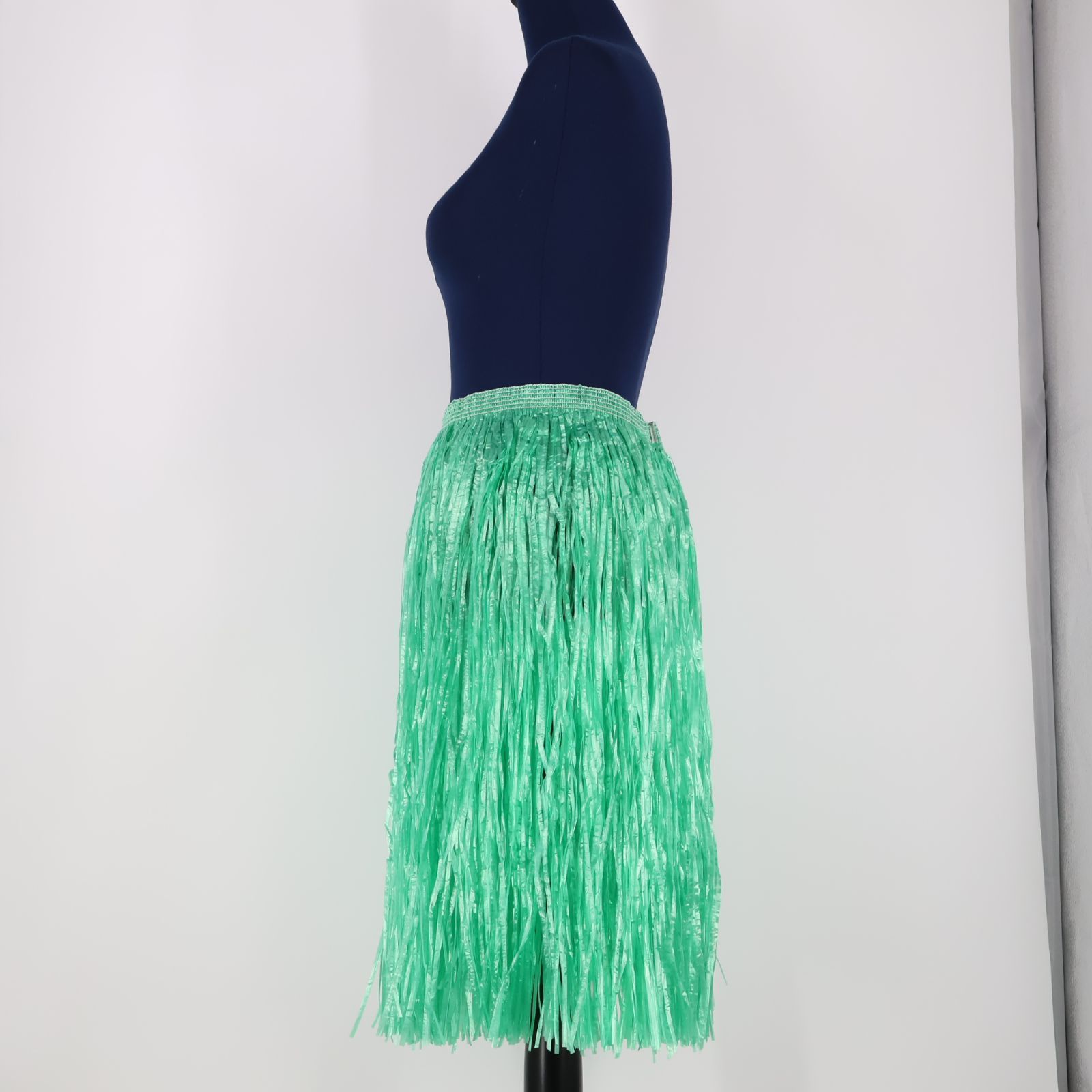 フラダンス衣装 2点セット】グリーン スカート まとめ売り モレ 腰みの