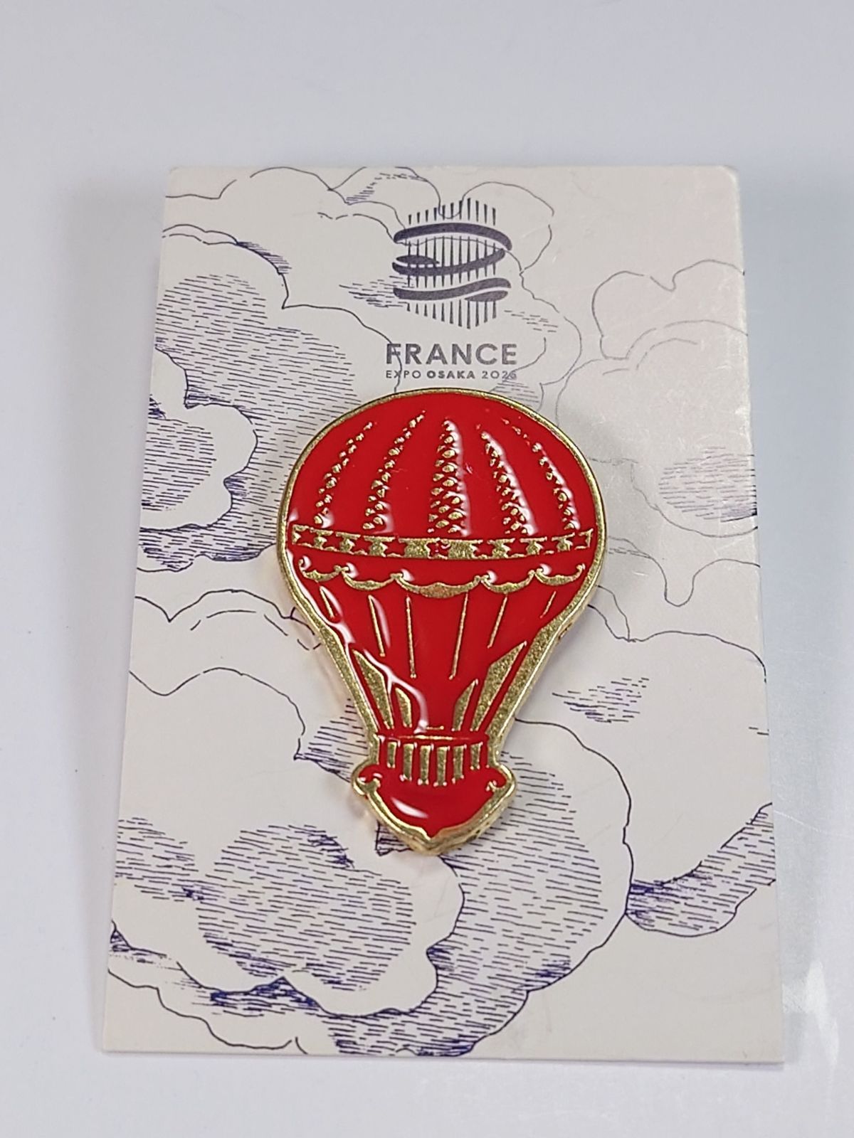 大阪関西万博 フランス館 ピンバッジ 万博 限定 ピンズ フランス ロゴ