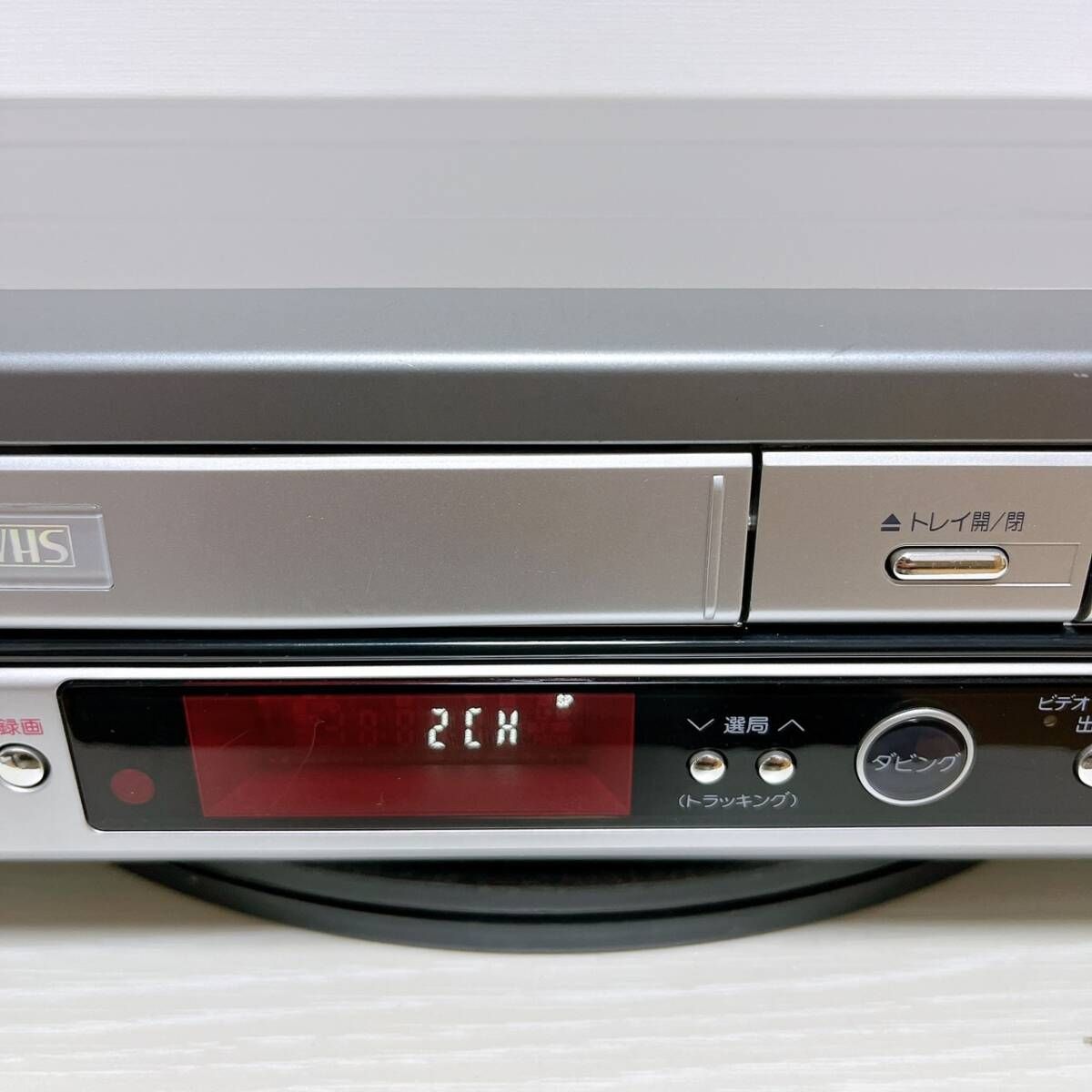 SHARP DV-RW65 ビデオからDVDにダビング SHARP DV-RW65 ビデオからDVD